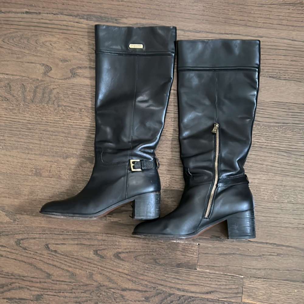 Coach Leather Riding Boots - Picture 4 of 16